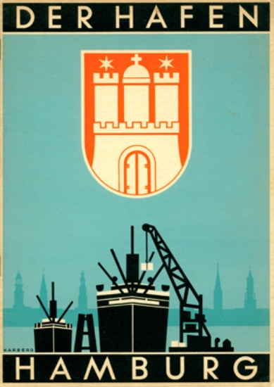 Bild von Der Hafen Hamburg