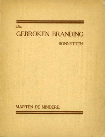 Bild von De Gebroken Branding. Sonnetten.