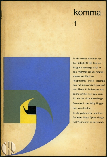 Bild von Komma. Jg. 1, nr. 1