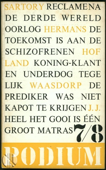 Bild von Podium. Jg. 18, nr. 7/8
