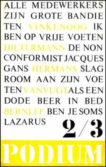 Bild von Podium. Jg. 18, nr. 2/3