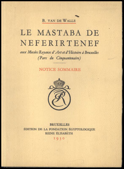 Afbeeldingen van Le mastaba de neferirtenef - aux Musées Royaux d´Art et d´Histoire à Bruxelles (Parc du Cinquantenaire)