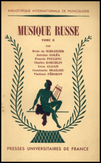 Bild von Musique Russe - Tome Premier (2 delen)