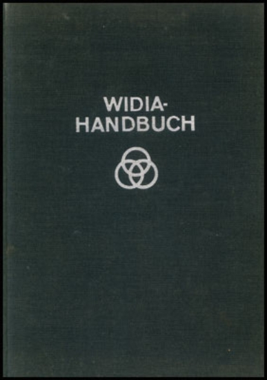 Bild von Widia-Handbuch