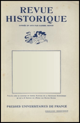 Bild von Revue Historique. Année 81, T. CCXVIII