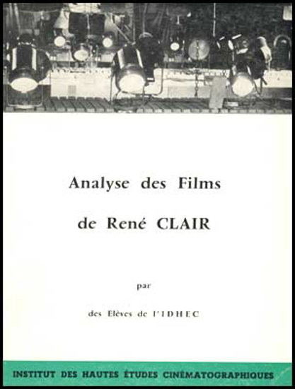 Image de Analyse des films de René Clair