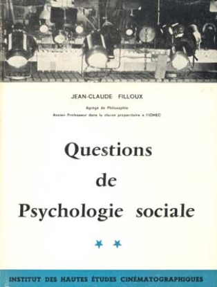 Image de Questions de psychologie sociale - Tome second