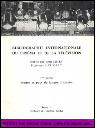 Image de Bibliographie Internationale du cinéma et de la télévision - tome II