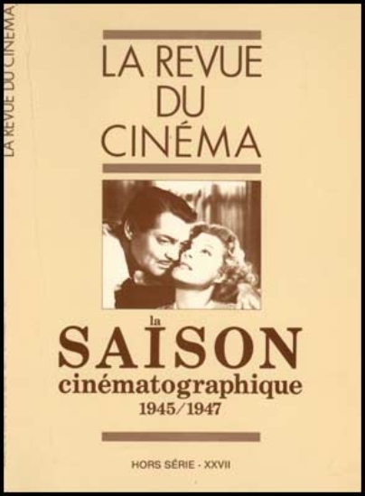 Bild von La saison cinématographique 1945/1947