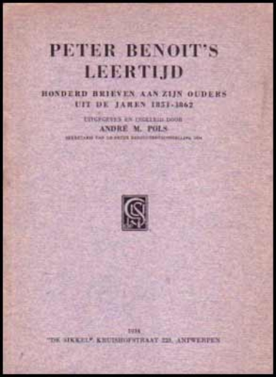 Bild von Peter Benoit´s leertijd