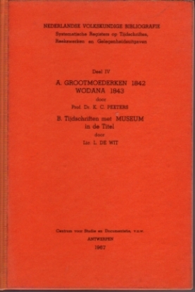 Afbeeldingen van Nederlandse Volkskundige Bibliografie Deel IV