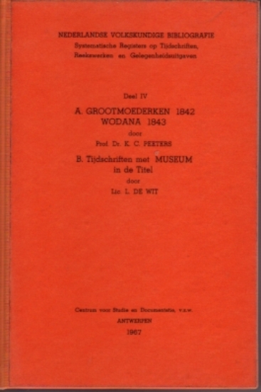 Bild von Nederlandse Volkskundige Bibliografie Deel IV