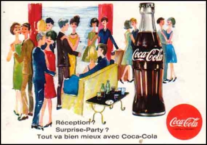 Bild von Réception ? Surprise-party ? Tout va bien mieux avec Coca-Cola
