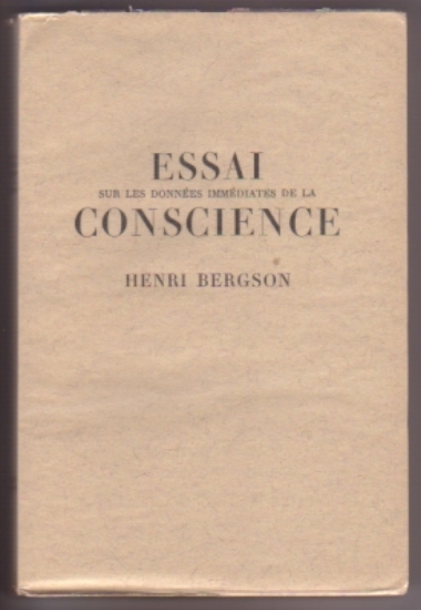 Bild von Essai sur les données immédiates de la conscience