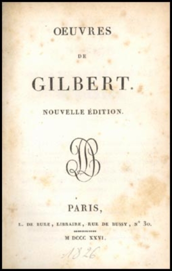 Bild von Oeuvres De Gilbert