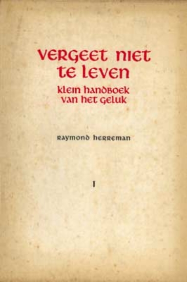 Bild von Vergeet niet te leven