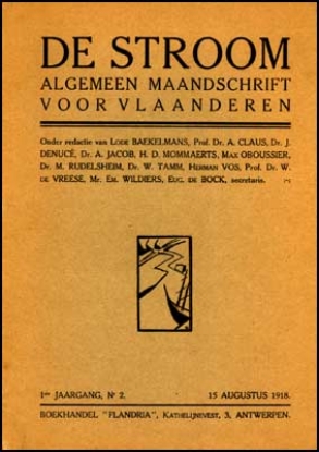Afbeeldingen van De Stroom 1ste Jrg nr. 2