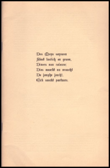 Bild von Neerlands Volksleven. Jg. IX nr. 4