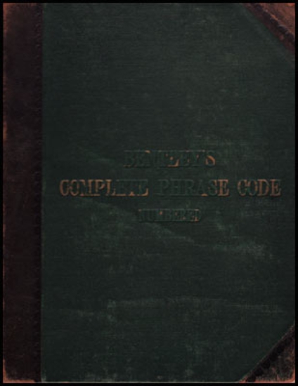Bild von Bentley's Complete Phrase Code Numbered