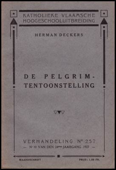 Afbeeldingen van De Pelgrim - Tentoonstelling. 1927