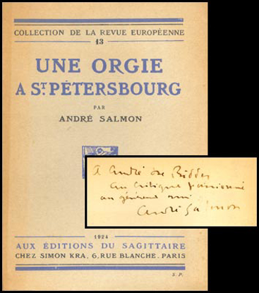 Afbeeldingen van Une Orgie à Saint-Pétersbourg . SIGNED