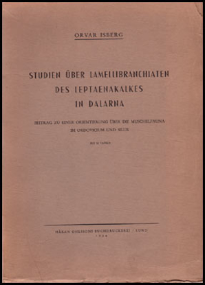 Afbeeldingen van Studien Uber Lamellibranchiaten Des Leptaenakalkes In Dalarna