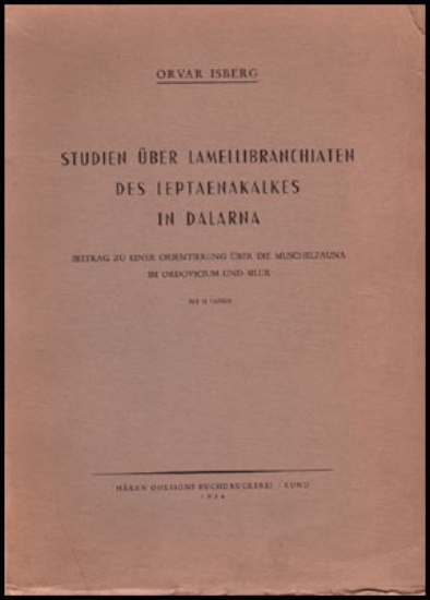 Bild von Studien Uber Lamellibranchiaten Des Leptaenakalkes In Dalarna