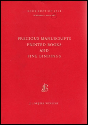 Bild von Precious manuscripts, printed books and fine bindings