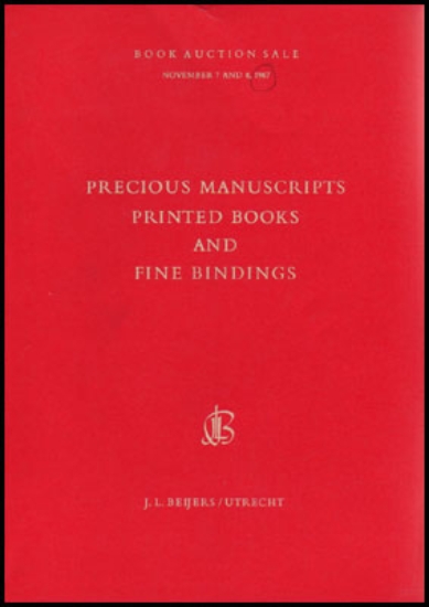 Bild von Precious manuscripts, printed books and fine bindings