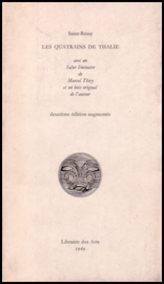 Bild von Les quatrains de Thalie