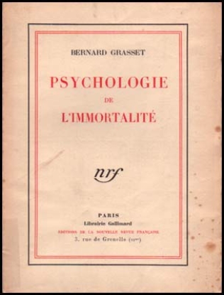 Bild von Psychologie De L'Immortalité