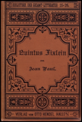 Bild von Leben des Quintus Fixlein
