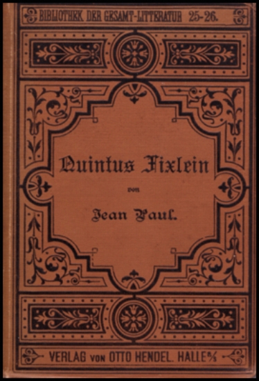 Bild von Leben des Quintus Fixlein