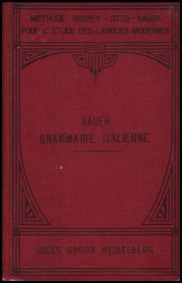 Afbeeldingen van Grammaire Italienne