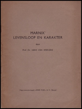 Bild von Marnix' Levensloop En Karakter