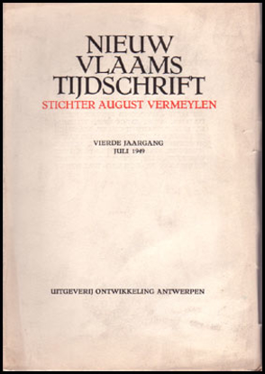 Picture of Nieuw Vlaams Tijdschrift. Vierde Jaargang.