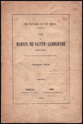 Bild von Vie De Marnix De Sainte-Aldegonde (1538-1598)