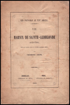 Image de Vie De Marnix De Sainte-Aldegonde (1538-1598)