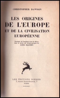 Bild von Les Origines De L'Europe 