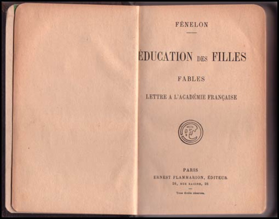 Afbeeldingen van Education Des Filles