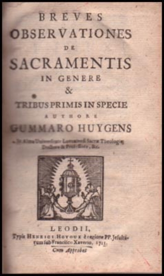 Bild von Breves Observationes De Sacramentis 