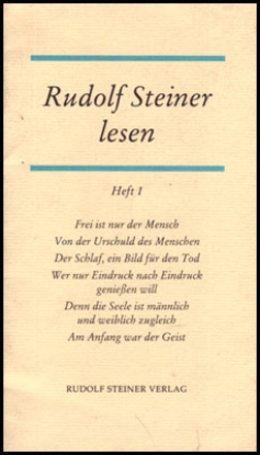 Bild von Rudolf Steiner lesen