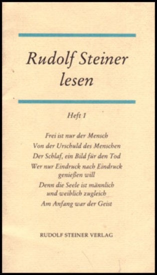 Bild von Rudolf Steiner lesen