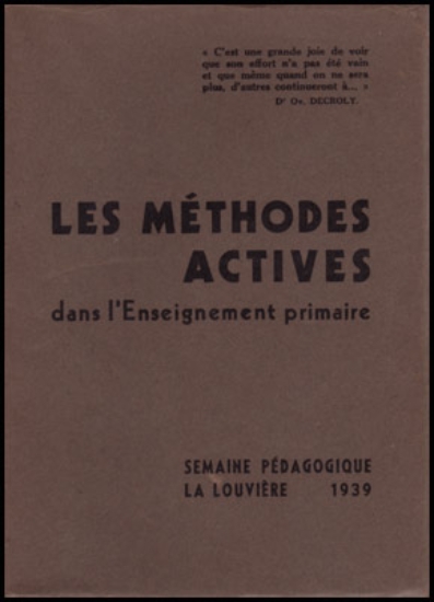 Bild von Les méthodes actives dans l'enseignement primaire