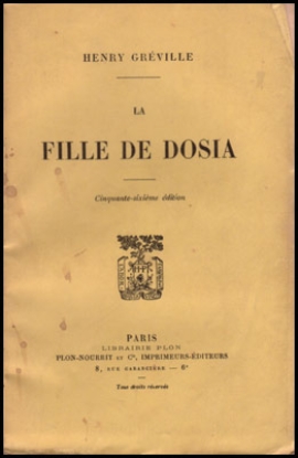 Bild von La fille de Dosia
