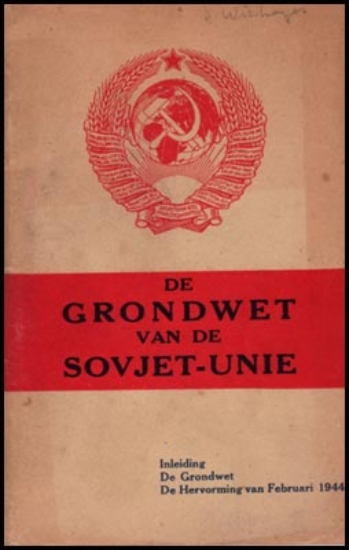 Bild von De Grondwet van de Sovjet-Unie en de Hervorming van Februari 1944