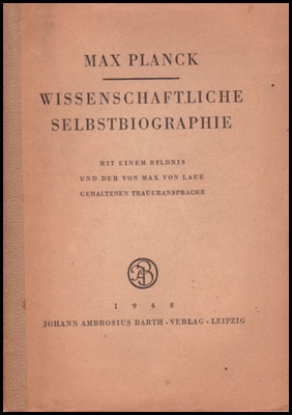 Bild von Wissenschaftliche Selbstbiographie