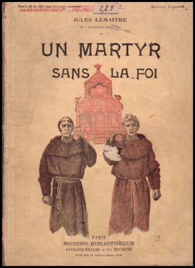 Image de Un Martyr Sans La Foi