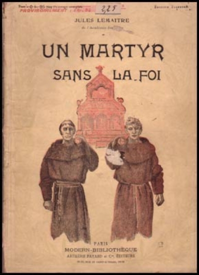 Bild von Un Martyr Sans La Foi