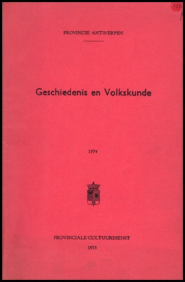 Bild von Geschiedenis en Volkskunde 1974